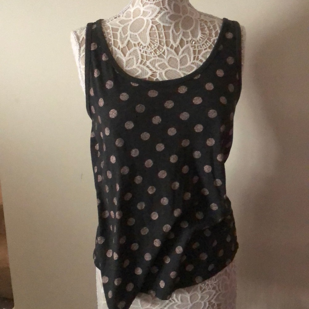 ✨SALE✨ Casual pink polka dot tank